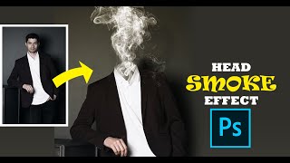 4Gtools-Photoshop Tutorial: Smoking Head Effect #4gtools screenshot 5