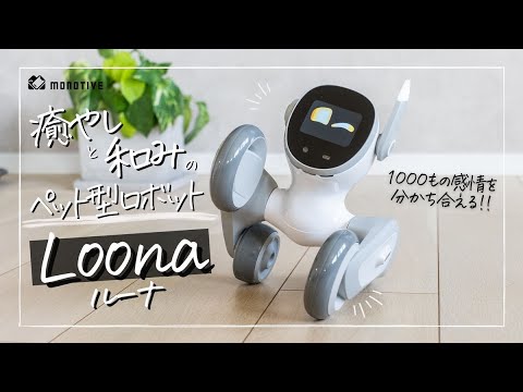 ペットロボット「Loona(ルーナ)」を使ってみた!!【1分間簡易レビュー】