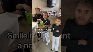 SMILE if you want a NEW MOM #coolkids #shorts #viral #trending