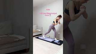 Workout with fitness board 🎀 #pilates #gym #girl #pilates