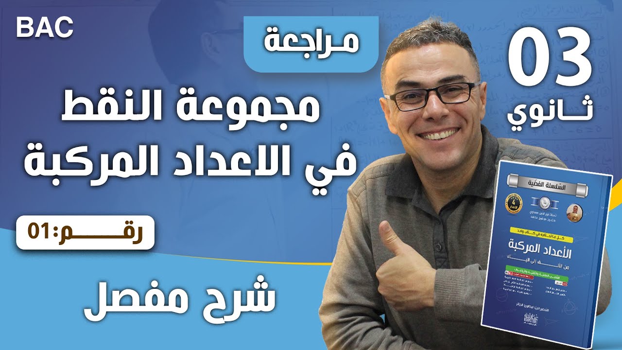 مجموعة النقط في الاعداد المركبة رقم 1