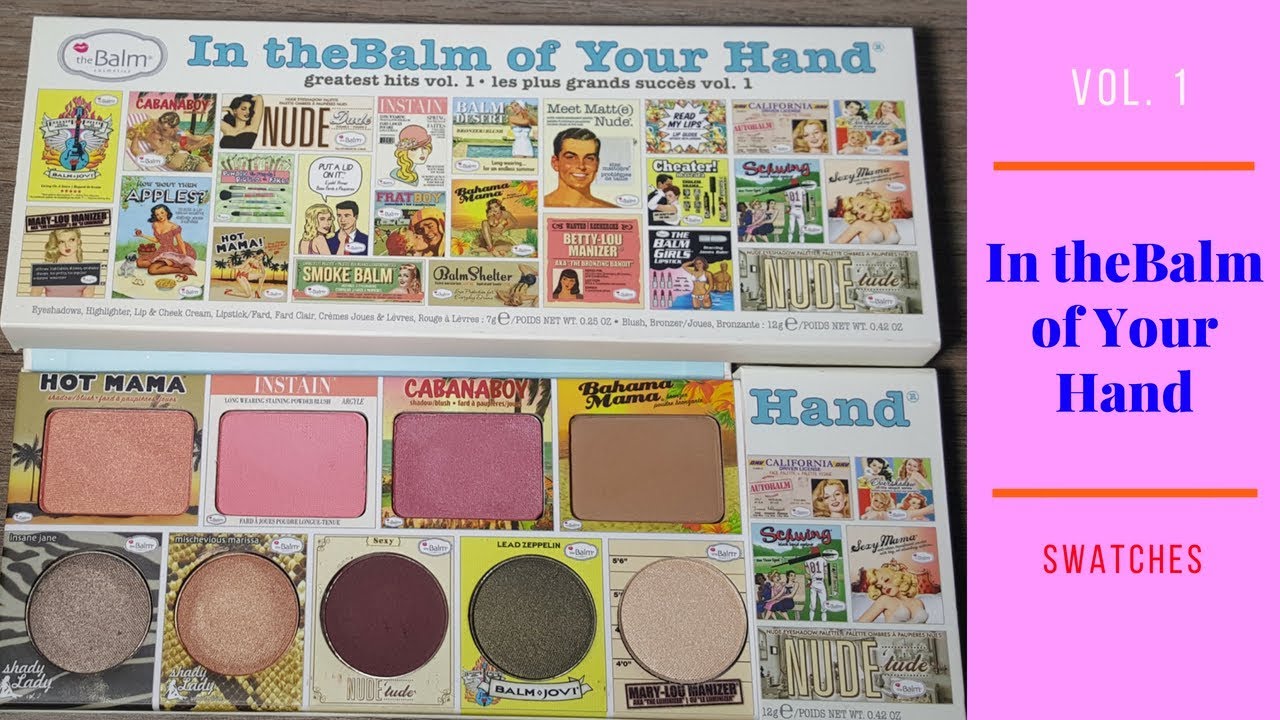 In The Balm of Your Hands | Greatest Hits Palette