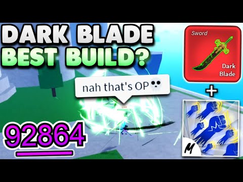 Dark Blade CAN BE The BEST PvP Build To BOUNTY HUNT... (Blox Fruits)