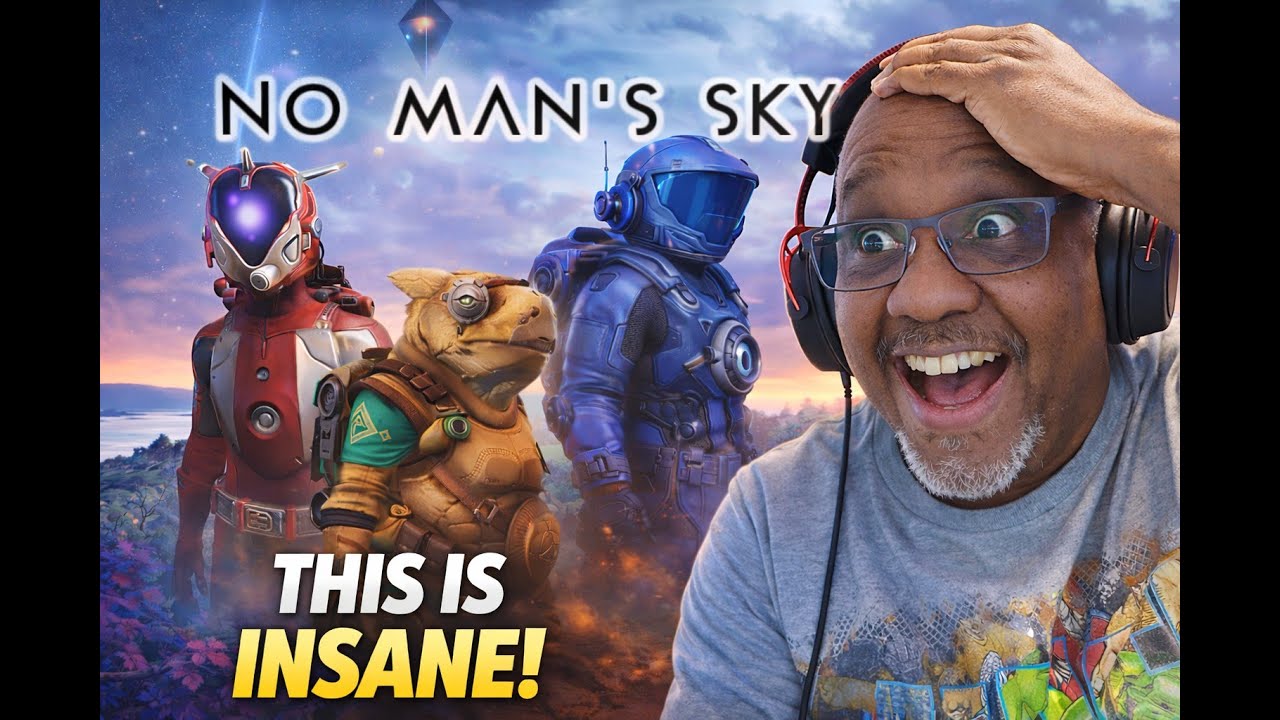 No Man's Sky Trailer Reaction - This is INSANE - YouTube