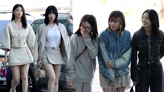 230901 트와이스(TWICE) 출국 ‘차에서 늦게 내린 사나가 귀여운 나연,정연,지효’ Departure | 인천공항