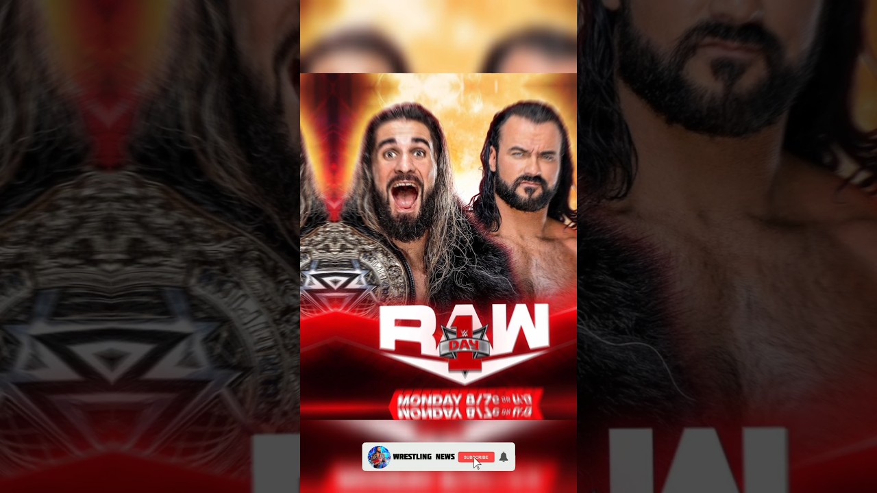 WWE raw day 1 Match Cards 2024