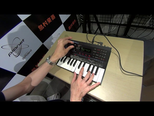 Roland Boutique D-05即興サウンドチェック by ドクターT【島村楽器