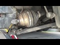 VW Touran   Octavia II removal axle shaft and cv boot