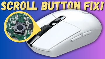 Logitech G304 middle mouse Button FIX.