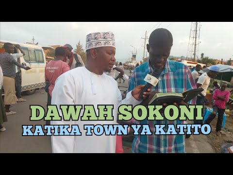 WAKAZI WA KATITO WAULIZA MASWALI KWENYE DAWAH MITAANI