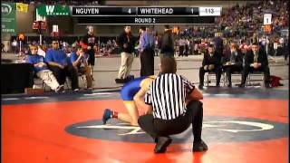 113 lbs Class 4A Match from the 2012 WIAA Individual Wrestling Championships