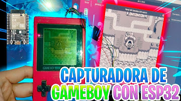 Capturadora Wifi de Gameboy Pocket con ESP32 | Gameboy del Tianguis