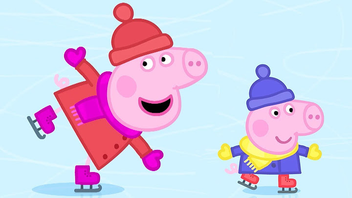 Peppa Pig Español Capitulos Completos - Vamos a patinar -  Episodios de Navidad 🎄- Pepa la cerdita