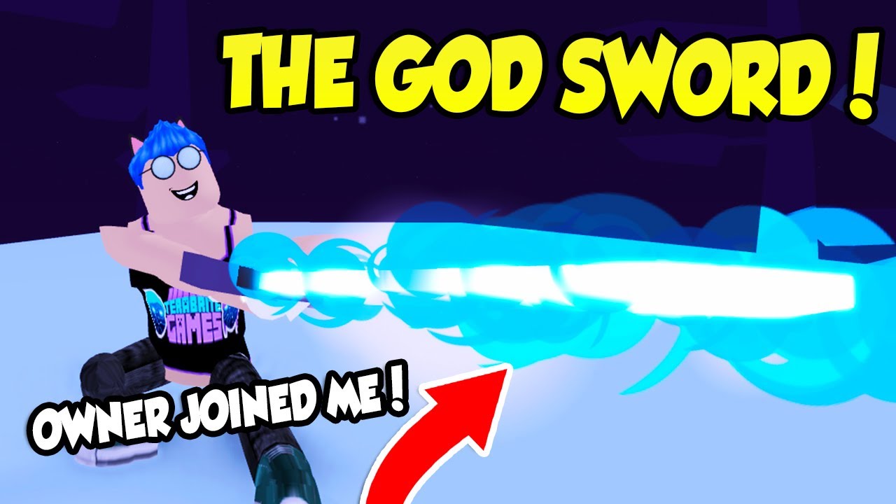 The Owner Joined Me And Gave Me An Insane God Sword In Ninja Wizard Simulator Roblox Youtube - roblox ninja wizard simulator seniac
