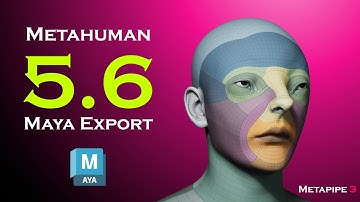 Export Metahuman 5.6 to Maya without Bridge | Use 5.6 Metahumans in ANY version