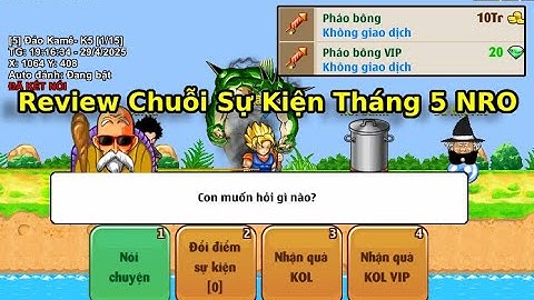 Ngọc Rồng Online | Review Chuỗi Nhiệm Vụ Tháng 5 Và Đua Top Pháo Hoa, Điều Ước Mới Của Rồng Thần NRO
