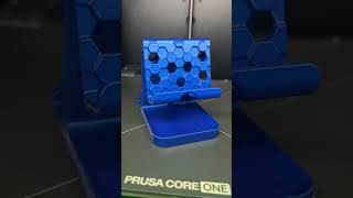 Very pretty Phone Stand on the Prusa Core One ☝️