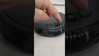 Sony Discman Esp D-252Ck Mega B Cd Player With Cette Adapter