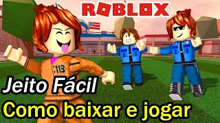 Como baixar e instalar Roblox | PC e Notebook Windows 7, 8, e 10