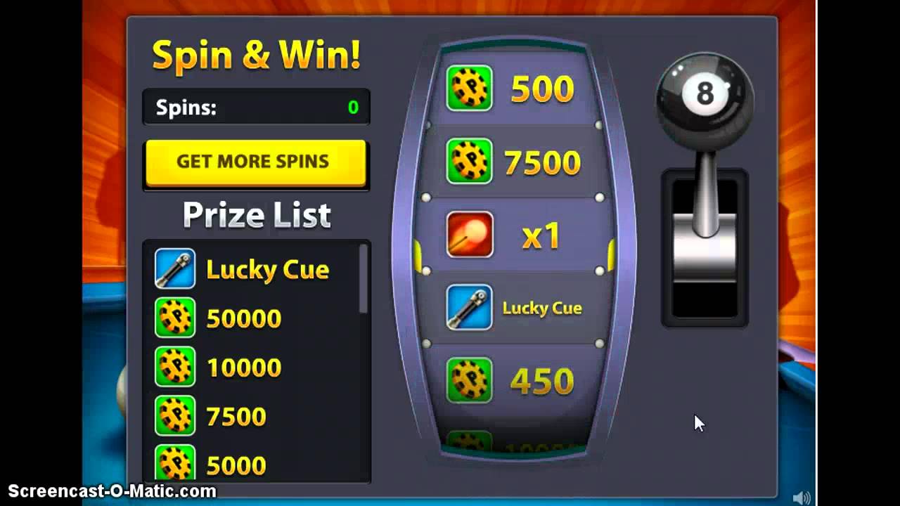 Daily Spin 8 Ball Pool - YouTube