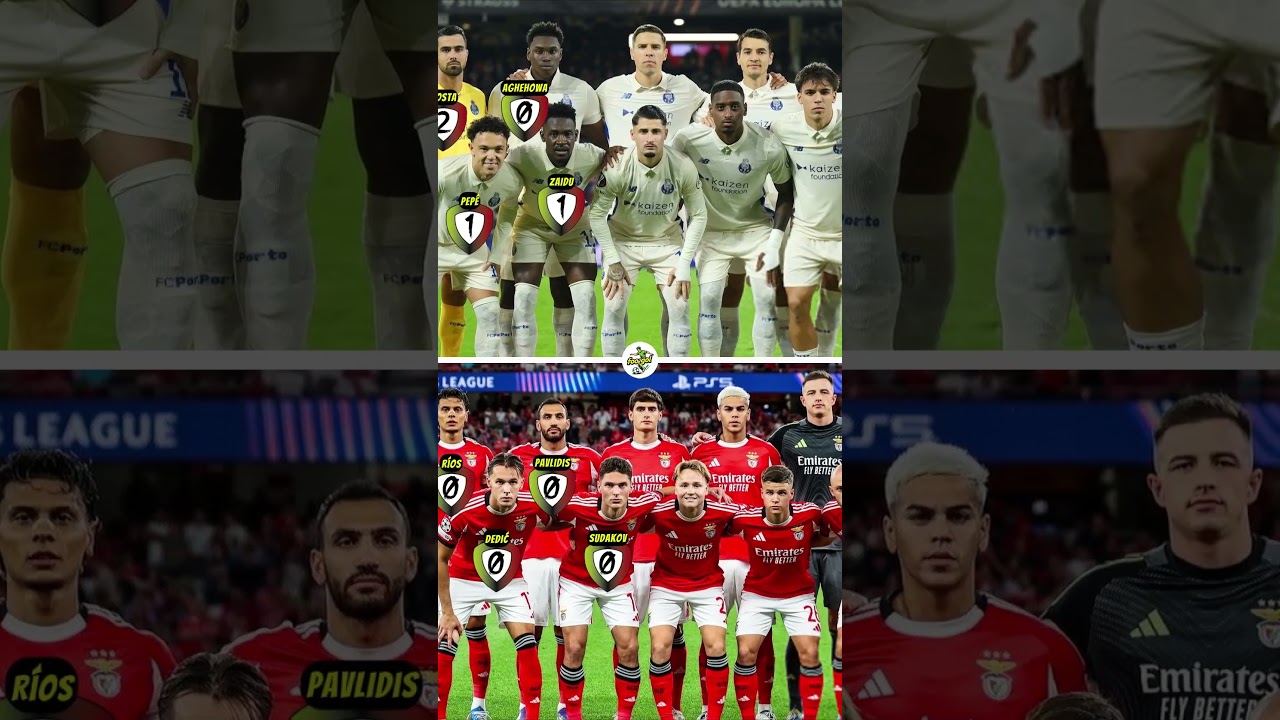 Porto vs Benfica | Liga Portugal titles Won 🏆