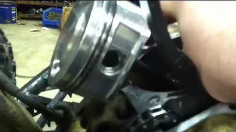 Warrior 350 motor rebuild part 1