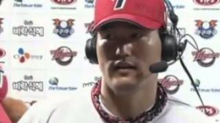 20100803 KIA 최희섭 수훈선수 인터뷰