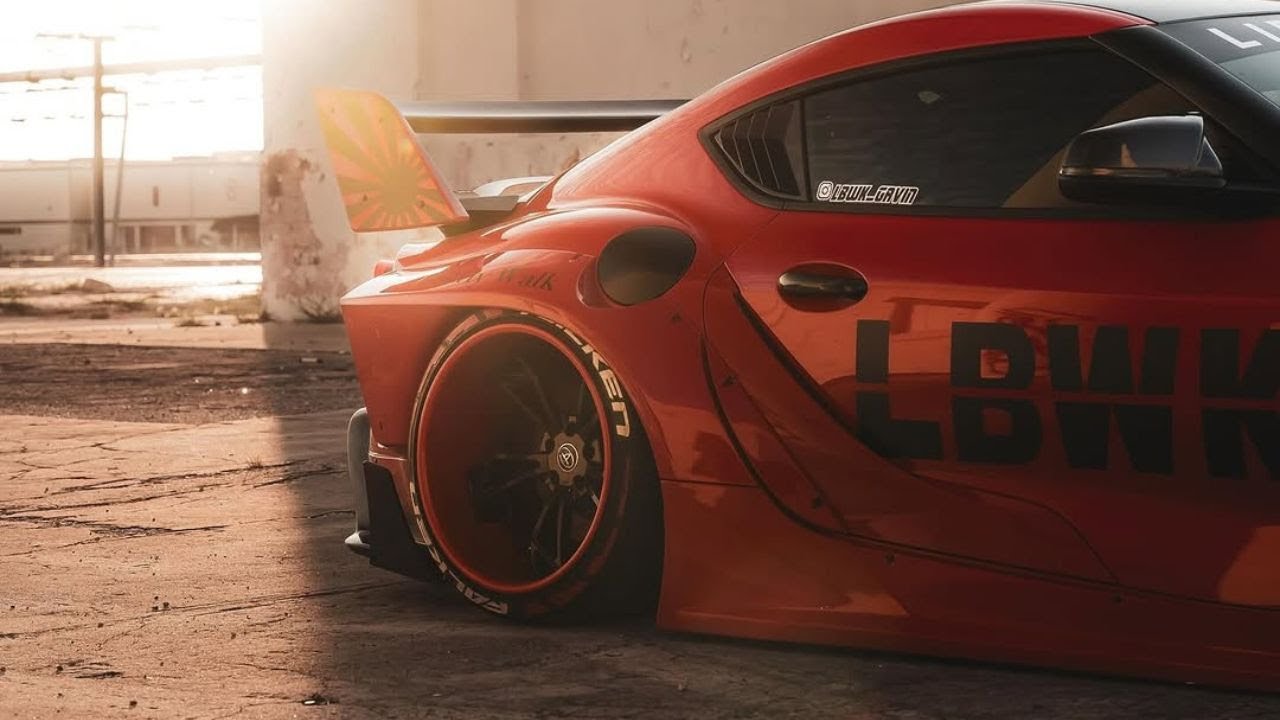 Toyota Supra MK5 LBWK - YouTube