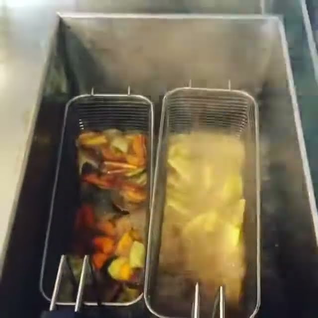 Gemüse Döner frisch fritiert - YouTube
