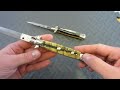 A.G.A. Campolin 10" 5mm Pick Lock - Best Italian Stiletto Switchblade You Can Buy