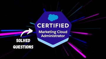 Salesforce Certified Marketing Cloud Administrator | Solved Questions