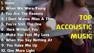 Top Acoustic Songs 2024 🌻 Top Cover Songs 🌻 Romantic Songs Playlist