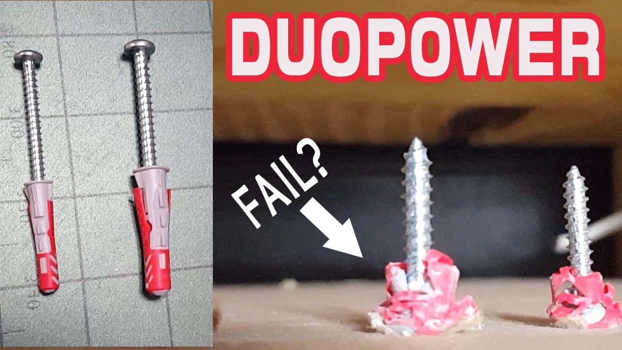 Duo Power Anchors Failing? DuoPower Anchor Review Drywall