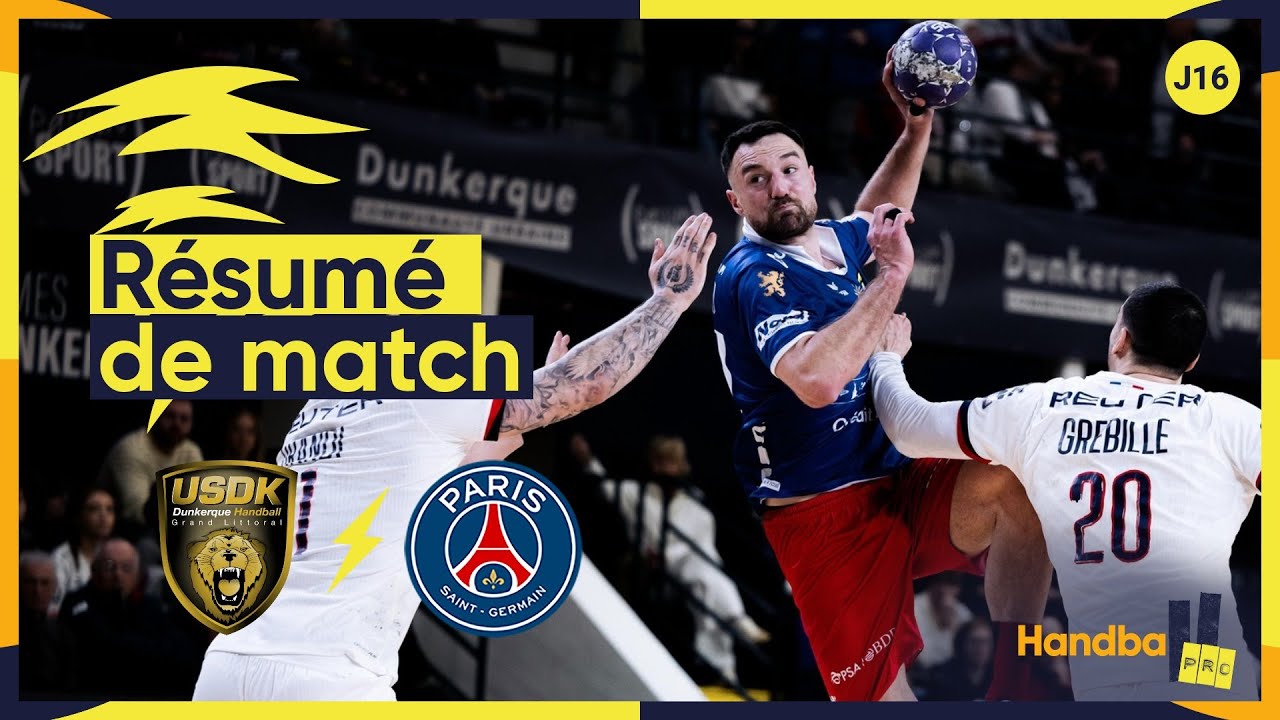 #HANDBALL ⎮ Dunkerque vs Paris ⎮Le résumé du match