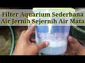 Cara membuat filter aquarium menggunakan toples