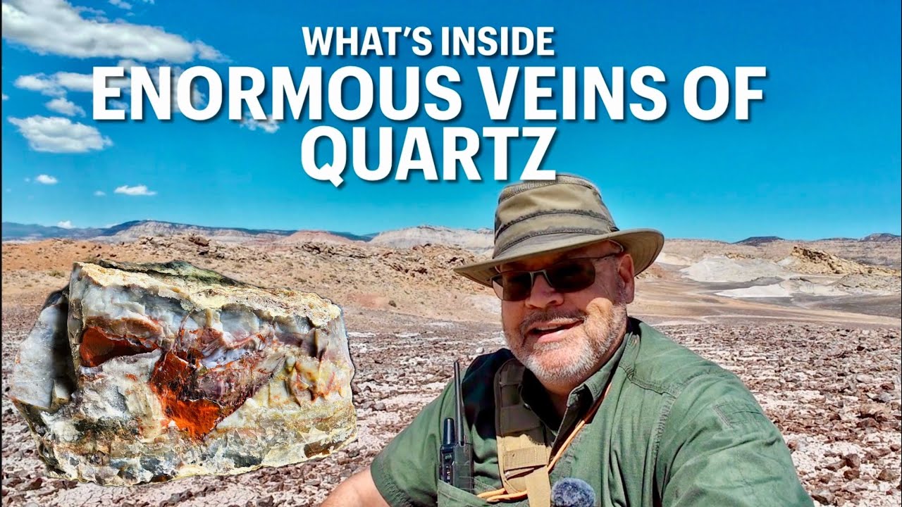 Rockhounding Huge Quartz Veins:  Unravelling The Mystery Of Crystals