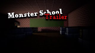 😨 Monster School Trailer 😨 [ Школа Монстров Трейлер ]
