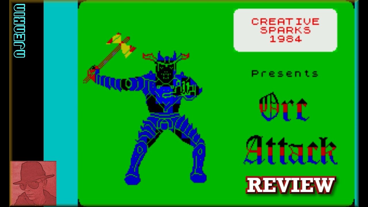 Orc Attack - on the ZX Spectrum 48K !! with Commentary - YouTube
