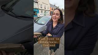 Flat Tire or Flat Tyre in Ireland? Both suck!