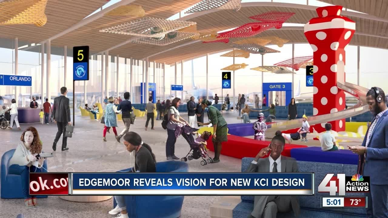First look at Edgemoor's design for the KCI terminal - YouTube