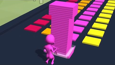 Stack Colors 🌈🌟- Max Levels Gameplay Android, iOS