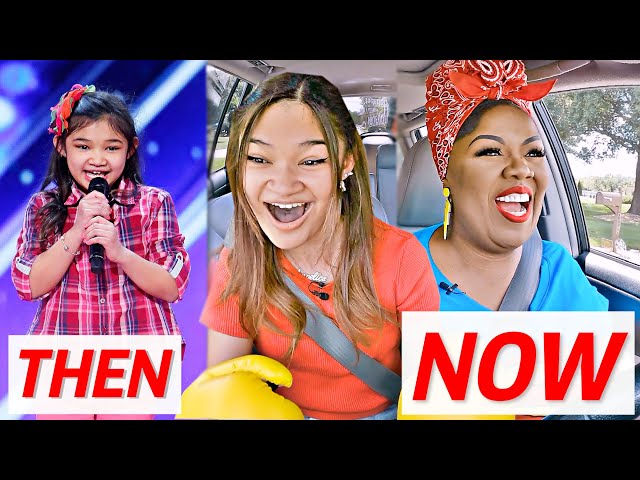 AGT Little Girl Angelica Hale sings RISE UP w/Vocal Coach class=