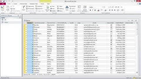Adotables - View Linked Tables