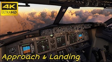 [4K] MSFS2020: Cockpit POV | Landing the PMDG 737-700 at Madeira