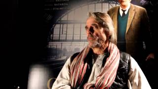 Jeremy Irons interview in Lisbon