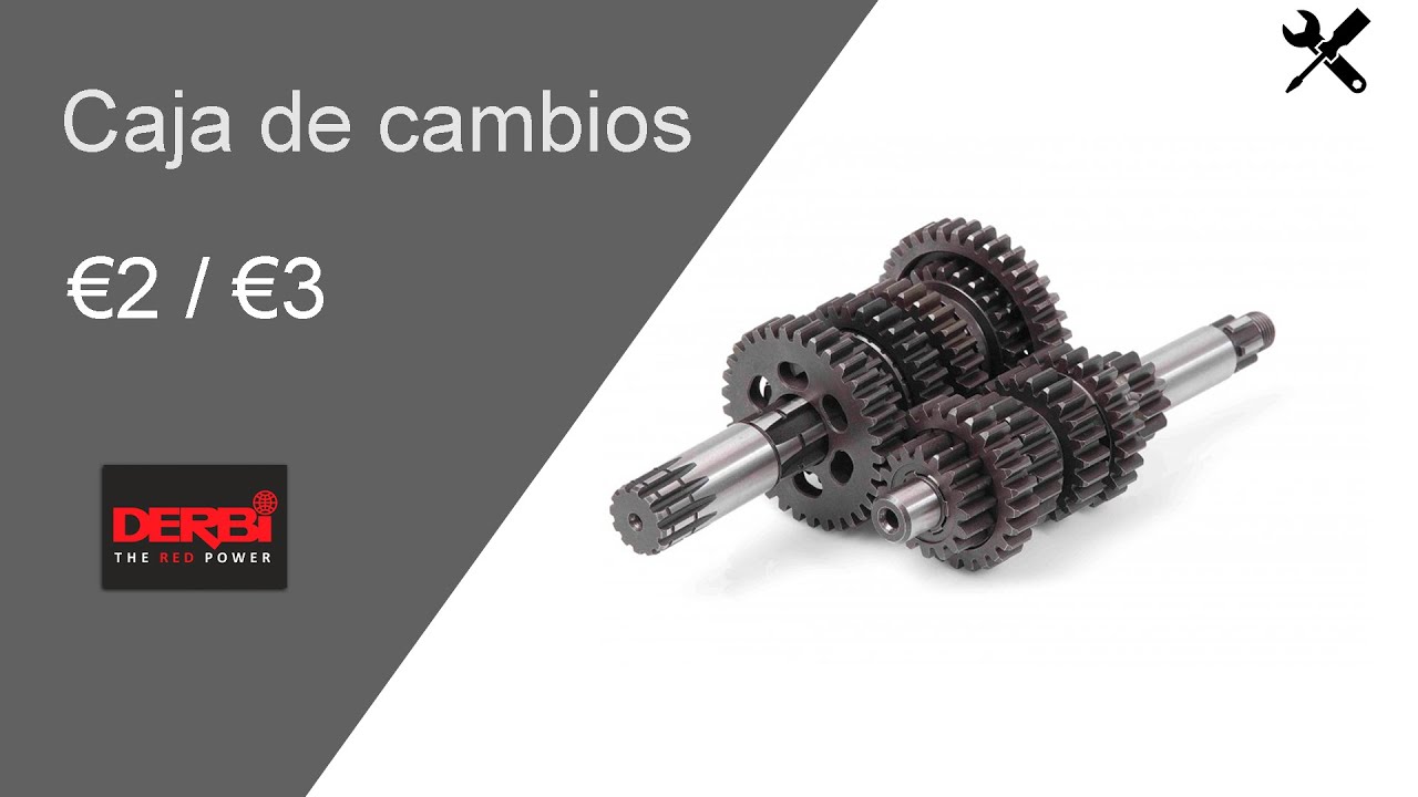 Caja de cambios derbi €2/3