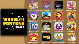 Wheel of Fortune Daily - Official TV show puzzles - Gameplay & Walkthrough iPad Pro (Apple Arcade)