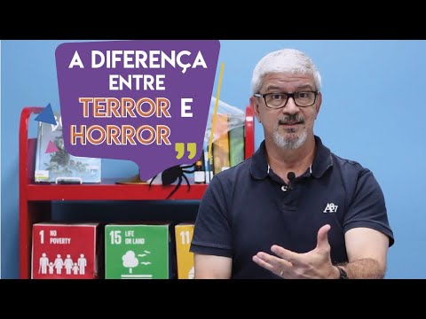 Vídeo: Diferença Entre Terror E Horror