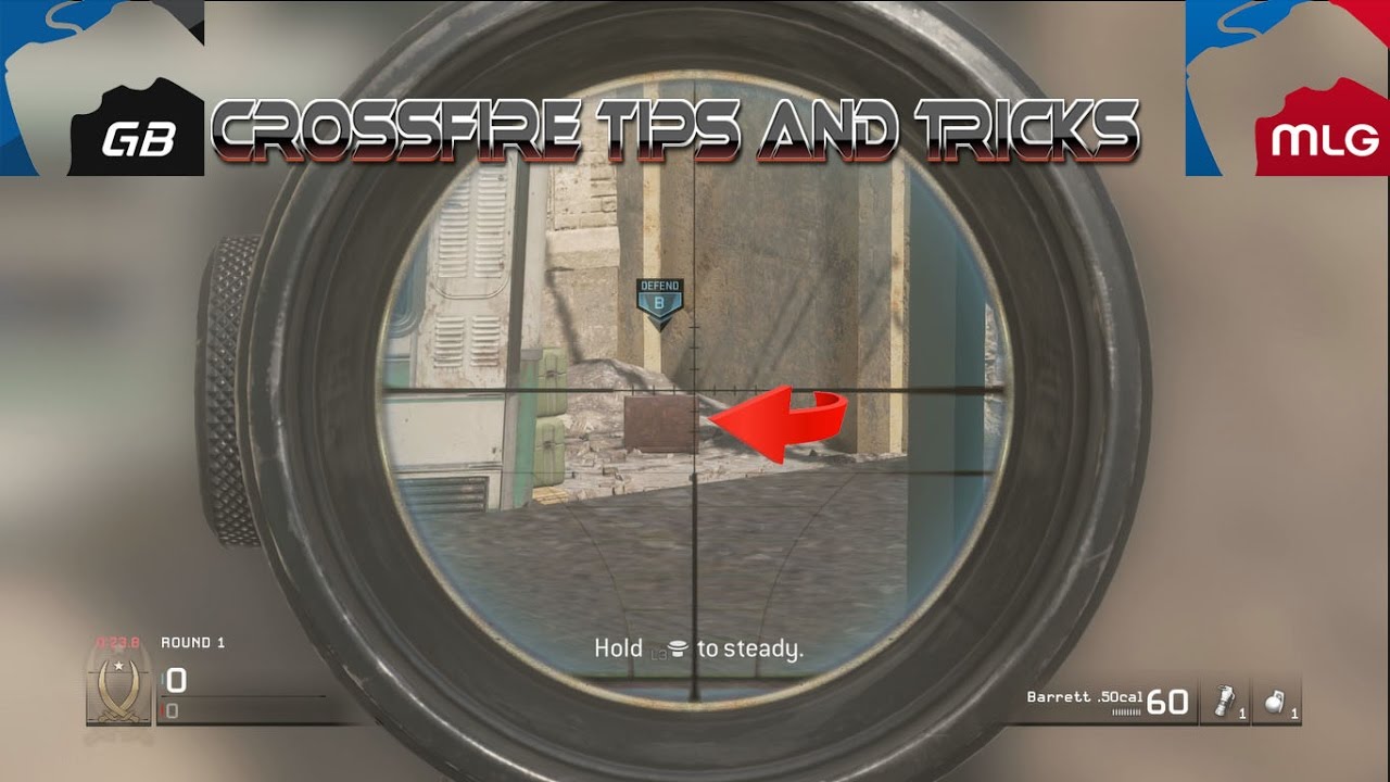 CROSSFIRE gamebattles tips and tricks, spots.