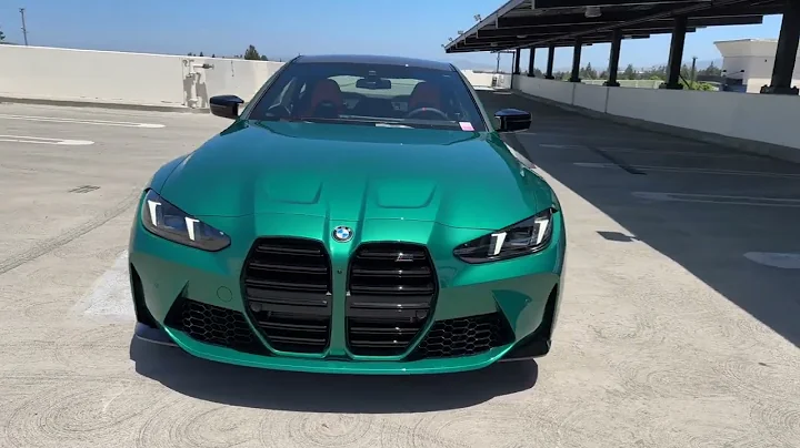 Introducing the 2025 M4 Competition xDrive in Isle of Man Green | 4K